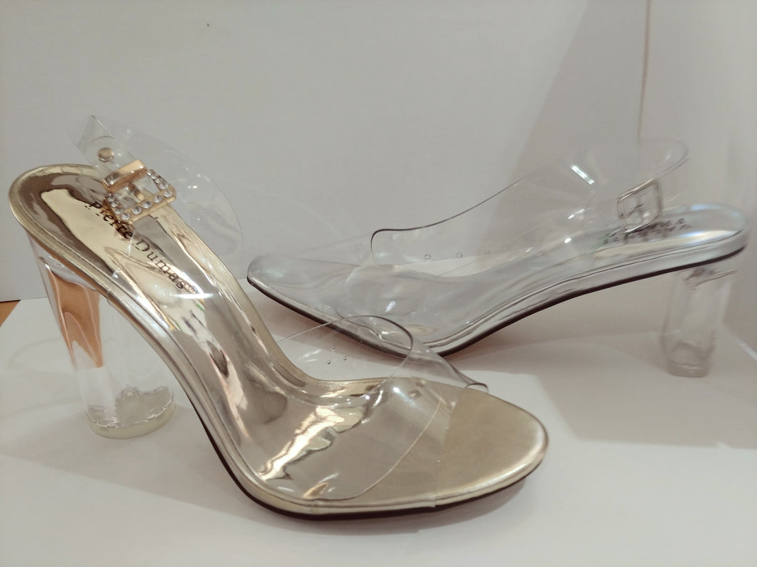 12Pcs 3.5-inch Mini Acrylic High Heels Princess Crystal Shoes Transparent High  Heels Wedding Party Decoration - AliExpress