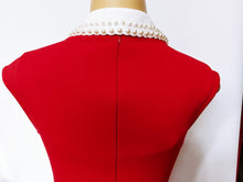 Load image into Gallery viewer, MODESTY BIB PEARL COLLAR
