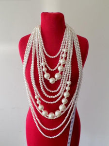 PEARL NECKLACE SET 10 STRAND