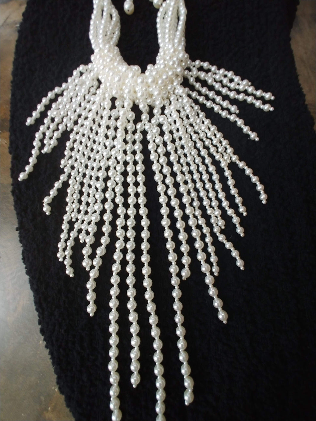 PEARL NECKLACE SET - WATERFALL