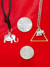Load image into Gallery viewer, TRIANGLE ELEPHANT NECKLACE
