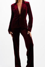 Load image into Gallery viewer, VELVET PANT SUIT
