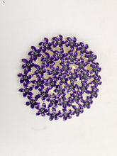 Load image into Gallery viewer, VIOLETS &amp; PEARLS BROOCH
